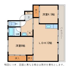 ビレッジハウスひのの物件間取画像